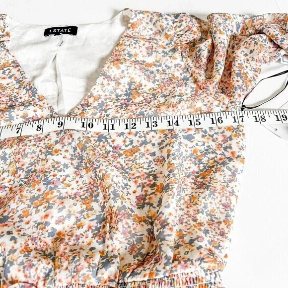 1. State Floral Romper Sz XS - Picture 8 of 11